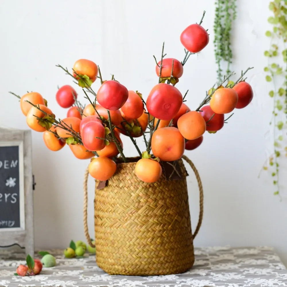Panier à fleurs en algues tressées – Élégant et décoratif
