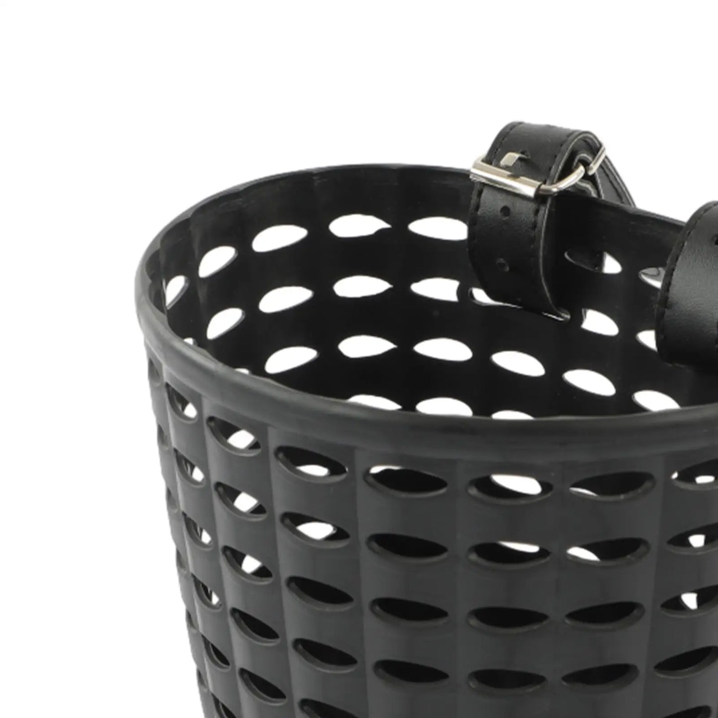 Panier avant pour vélo enfant avec sangles effet cuir