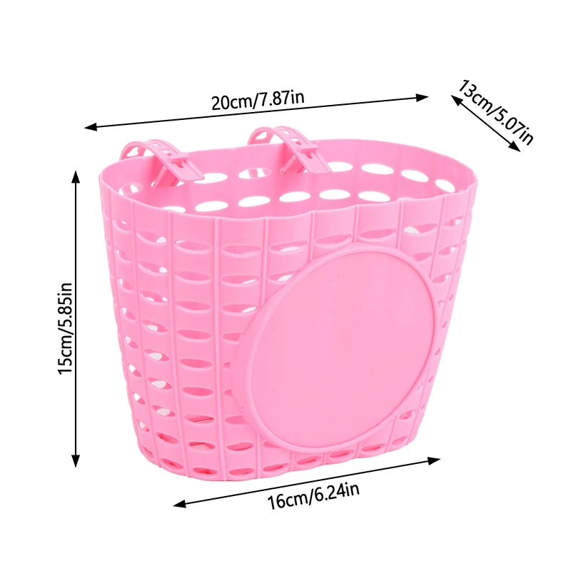 Panier de trottinette enfant multifonction en plastique résistant
