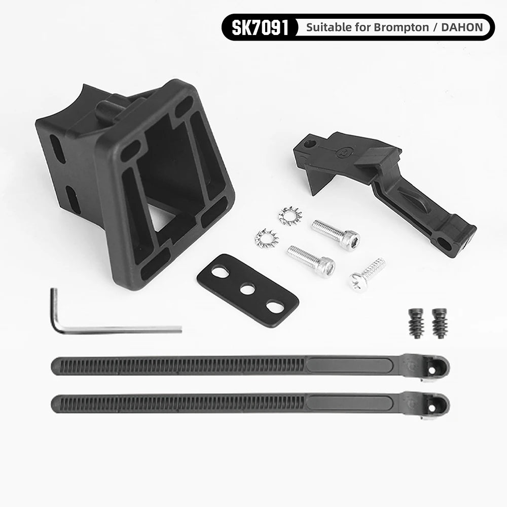 Support de fixation rapide pour sacoche de vélo Rhinowalk