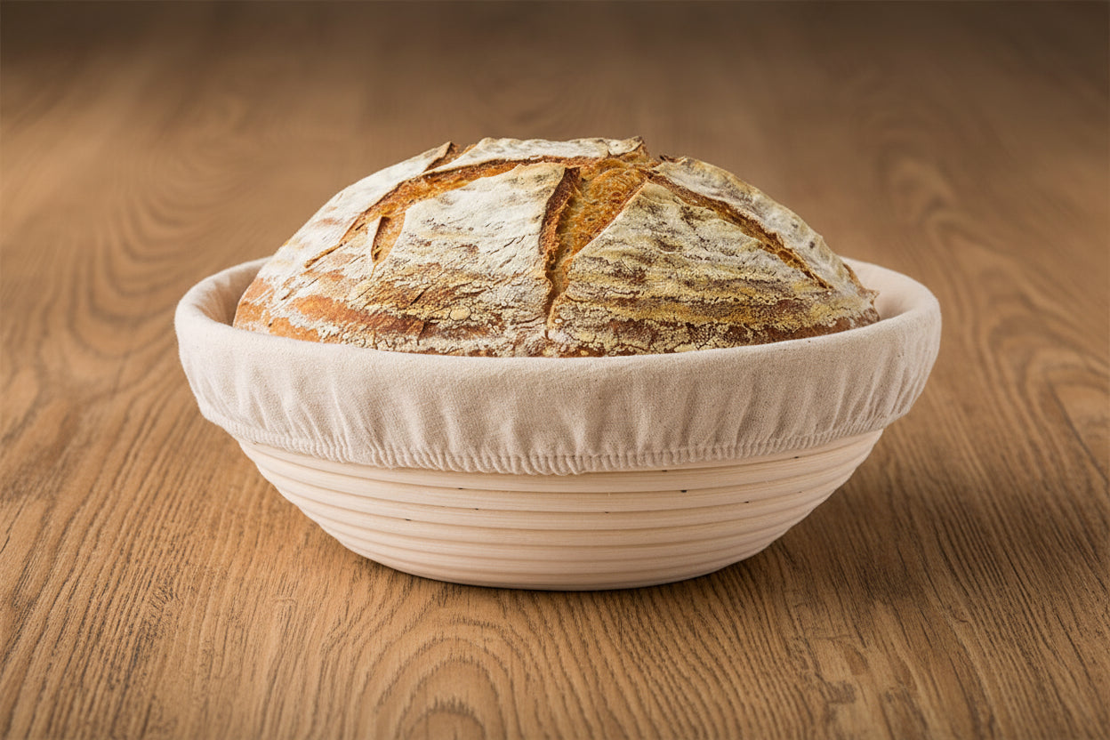 Panier de levain, 2 pièces, en rotin naturel, pour pâte à pain (24,5 x Panier de levain, 2 pièces, en rotin naturel, pour pâte à pain (24,5 x