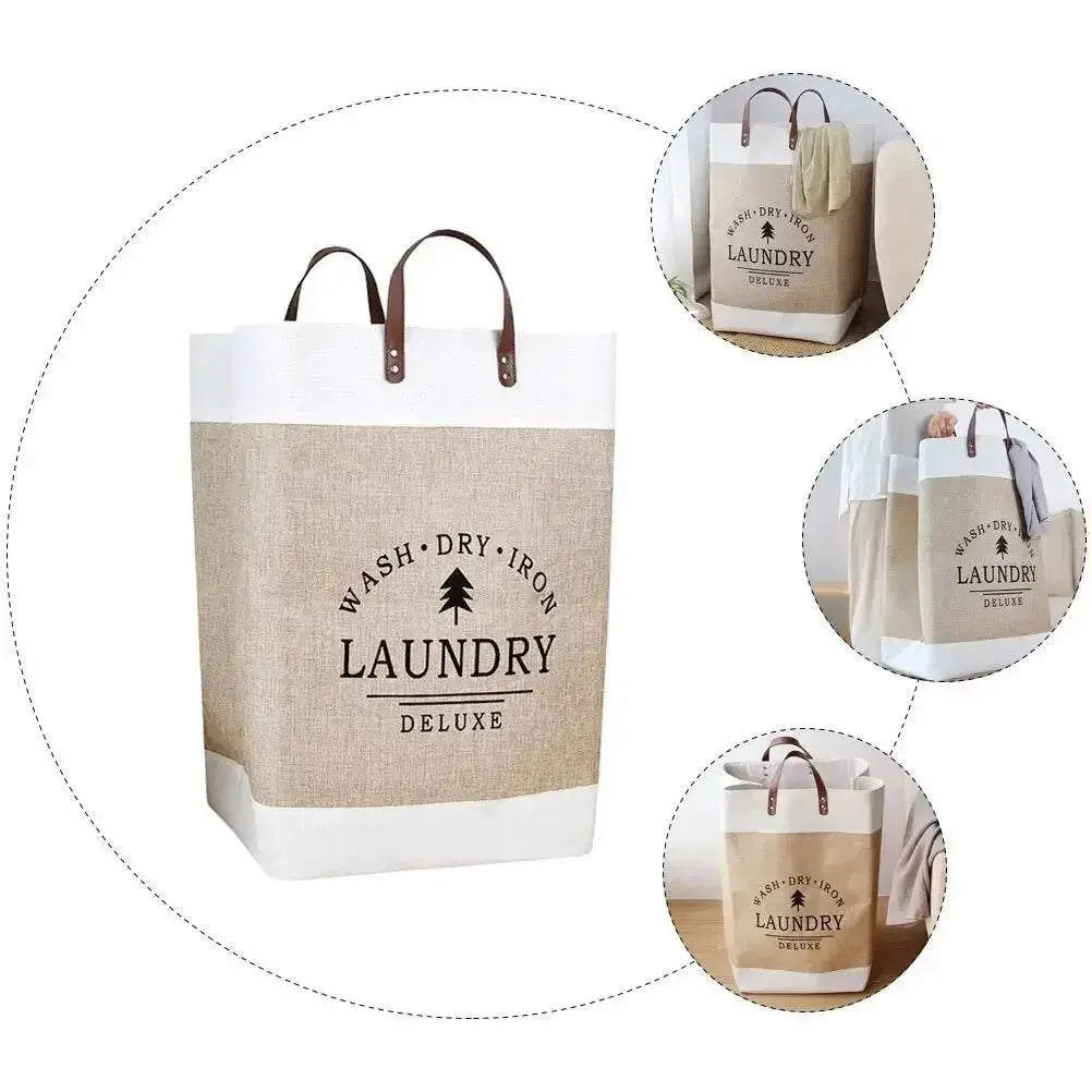 Grand Panier de Rangement en Coton