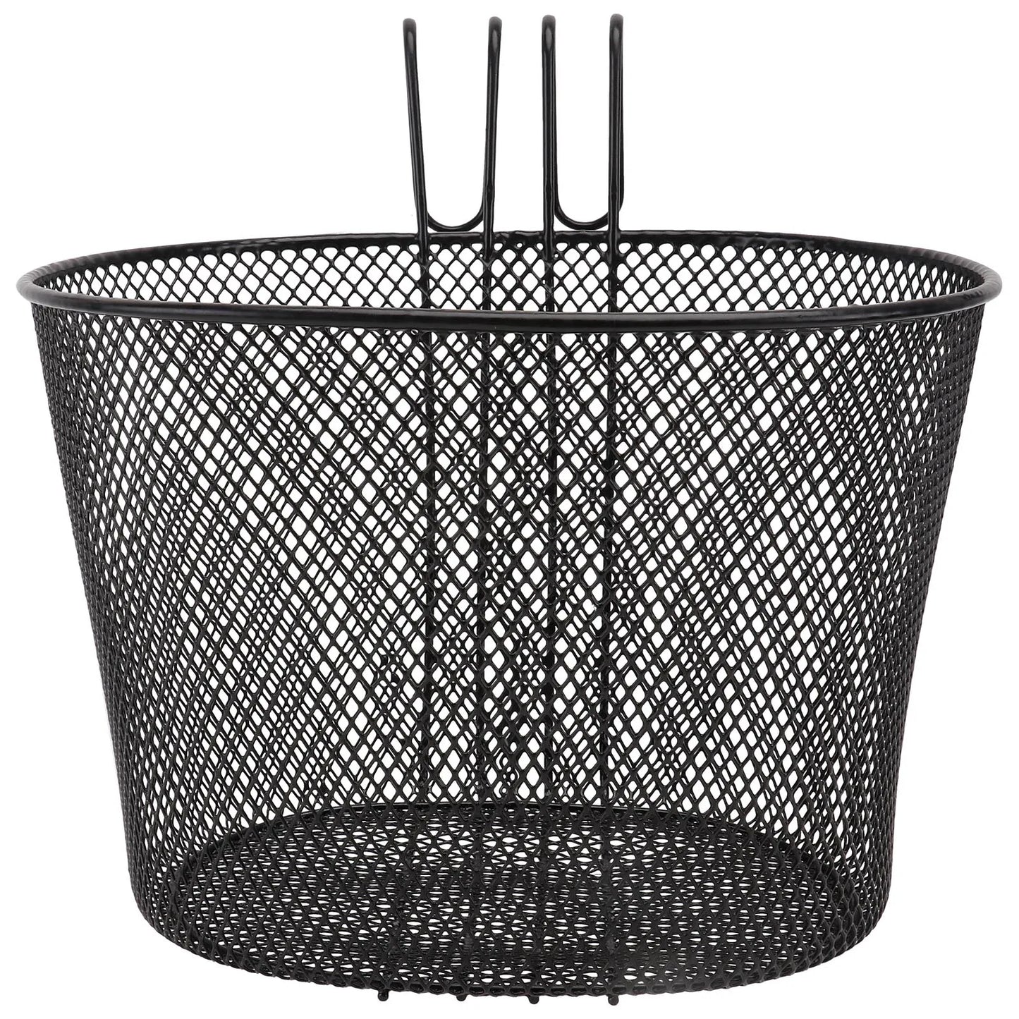 Panier de vélo avant en fer noir