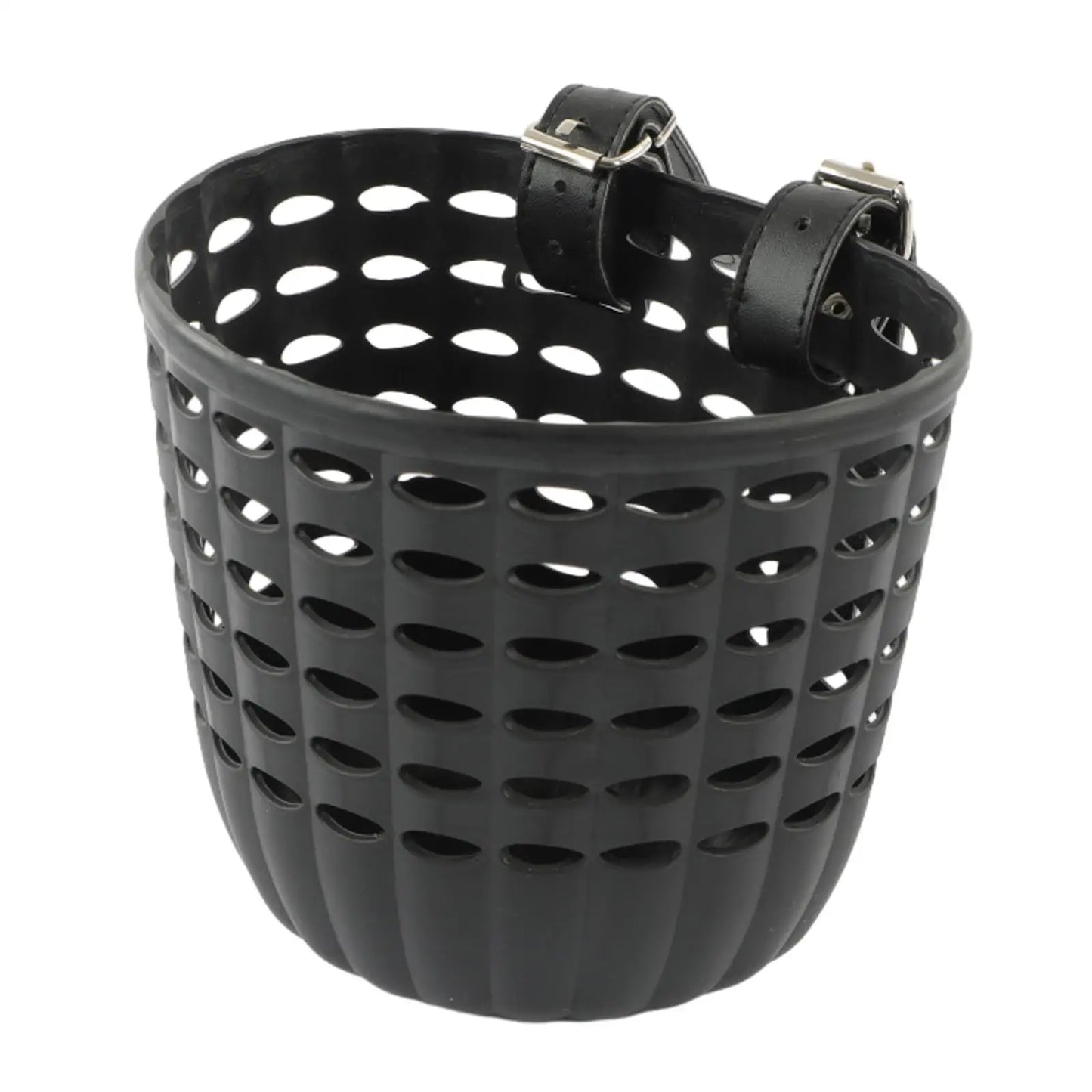 Panier avant pour vélo enfant avec sangles effet cuir