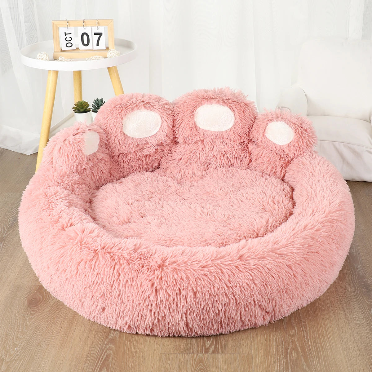 Panier lit pour chien ultra doux – Coussin confortable et respirant lavable à la main