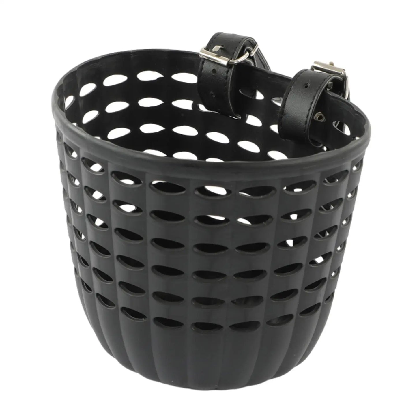 Panier avant pour vélo enfant avec sangles effet cuir