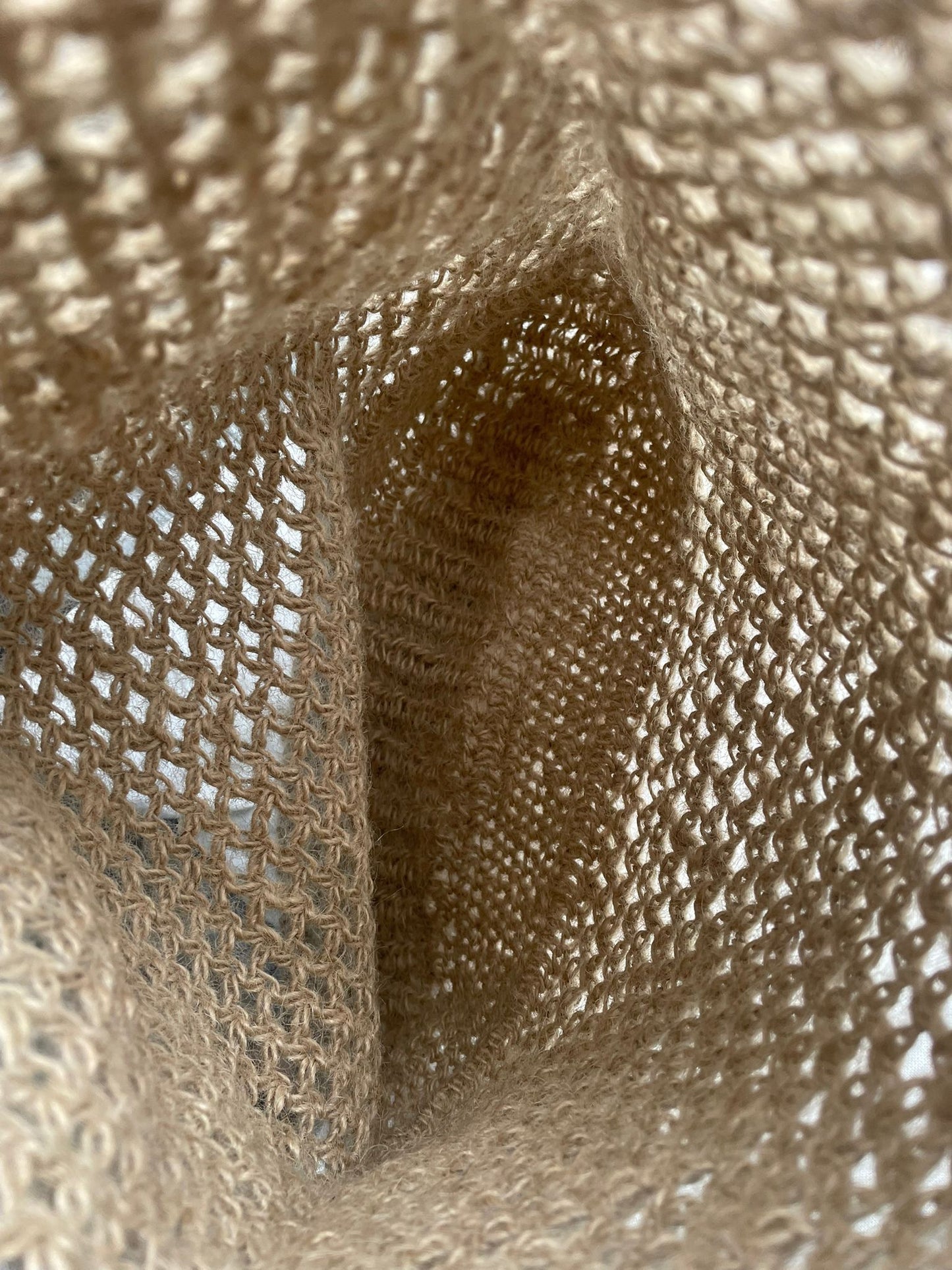 Tote bag en jute naturel