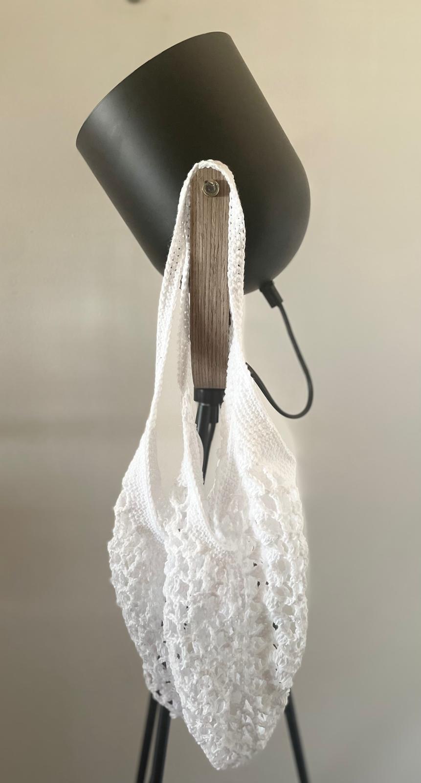Sac filet en coton crocheté – Léger, écoresponsable et grande capacité