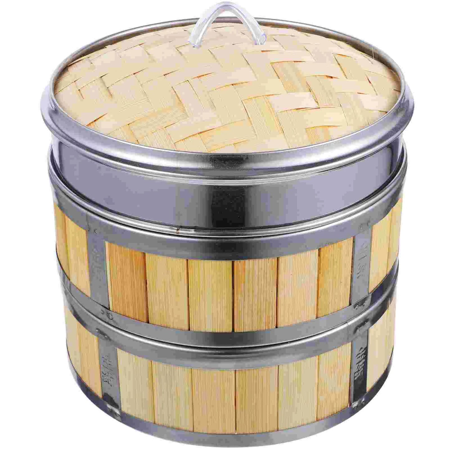 Panier cuiseur vapeur bambou & inox