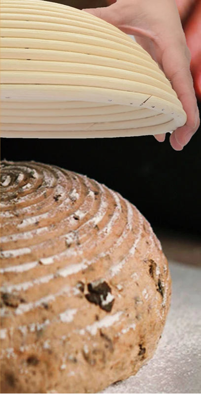 Banneton en rotin pour pain – Panier de fermentation artisanal