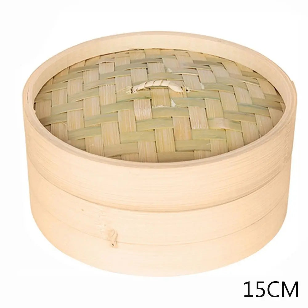 Panier cuiseur vapeur bambou 10, 15 ou 20 cm