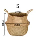Panier cache pot  en fibre végétale
