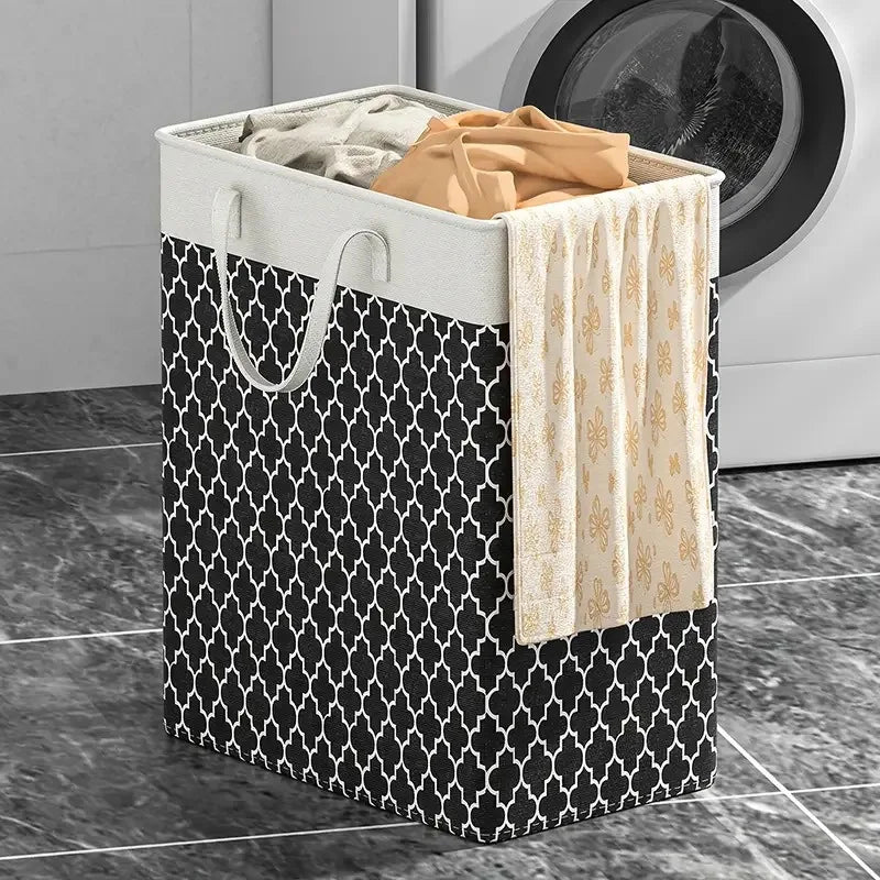 Panier à Linge Pliable en Tissu Imperméable