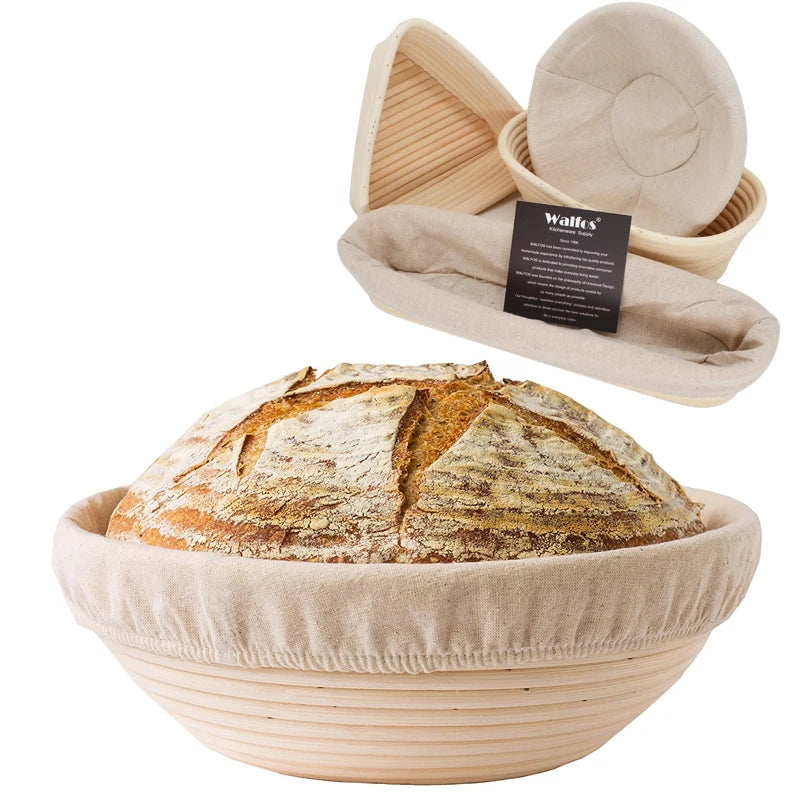 Banneton en rotin pour pain – Panier de fermentation artisanal