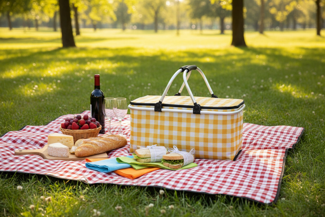 Panier de vélo isotherme et pliable – 30L Grand Volume