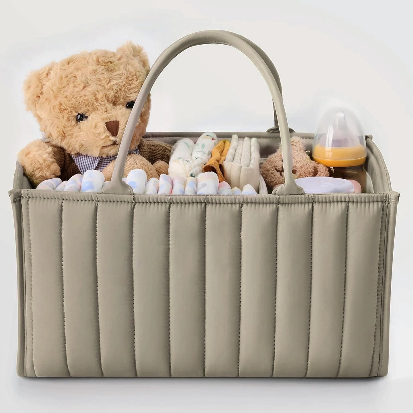 Panier à langer, organisateur de couches et accessoires pour bébé