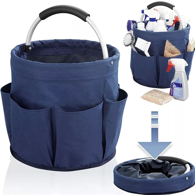 Panier de pique-nique ou rangement 17L en toile Oxford pliable et étanche