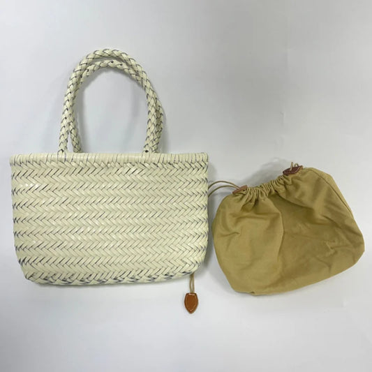 Sac en cuir véritable tressé à la main – Sac bandoulière Haut de Gamme