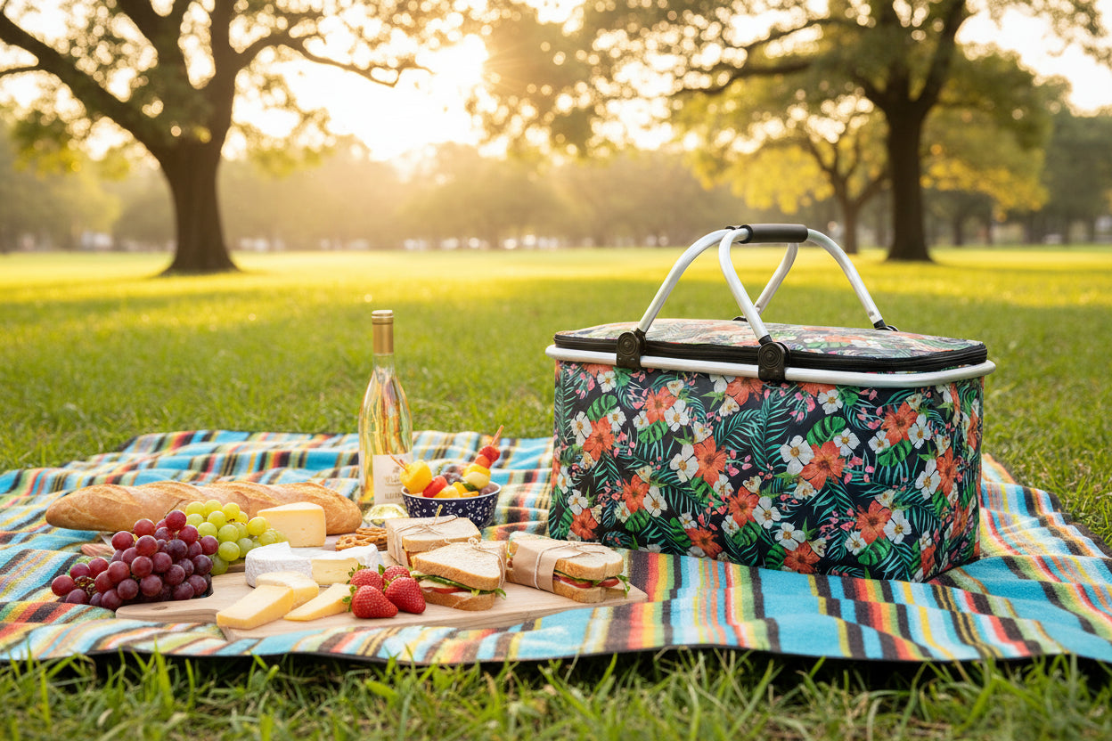 Panier de vélo isotherme et pliable – 30L Grand Volume