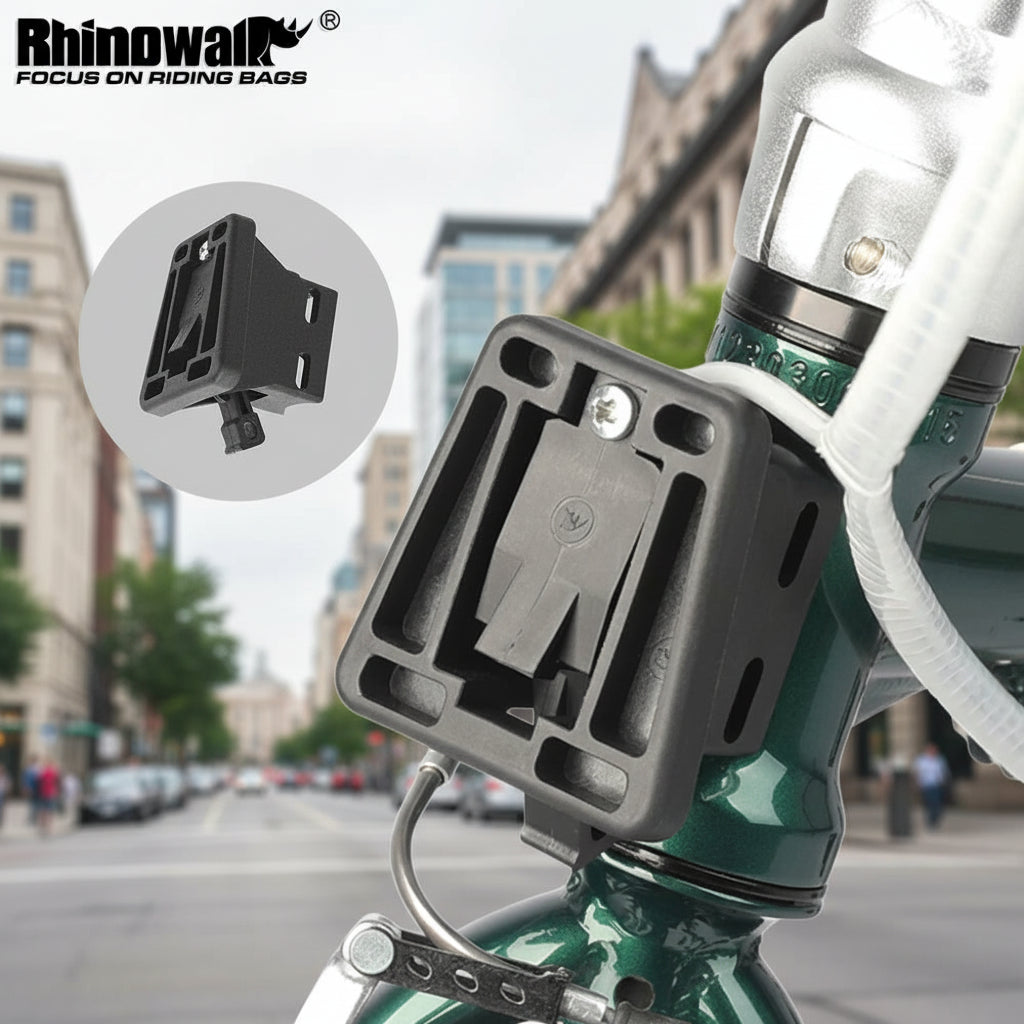 Support de fixation rapide pour sacoche de vélo Rhinowalk