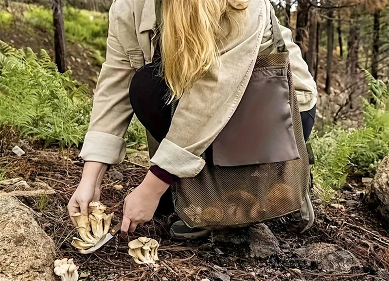 Panier à champignons léger – Cueillette en forêt et balades nature