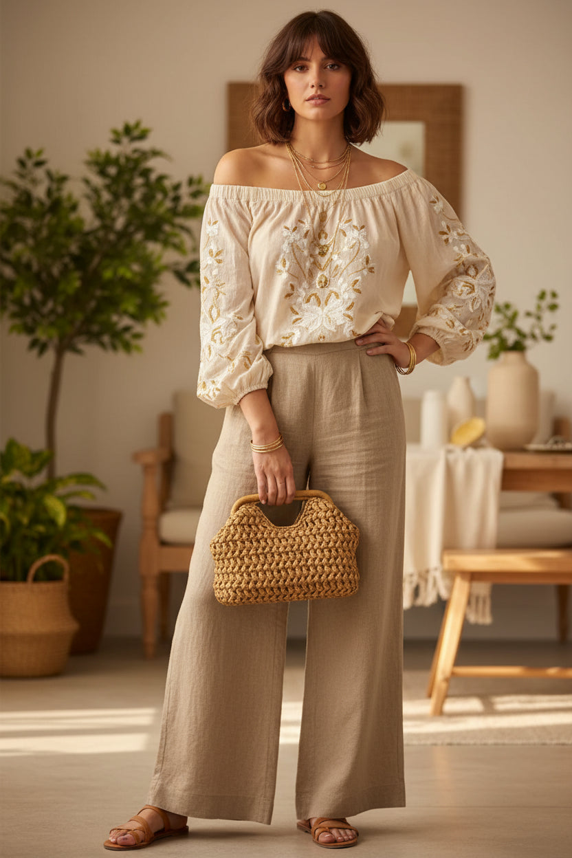 Pochette Élégante en Cuir PU – Chic &amp; Intemporelle