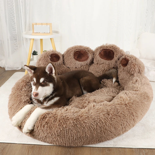 Panier lit pour chien ultra doux – Coussin confortable et respirant lavable à la main