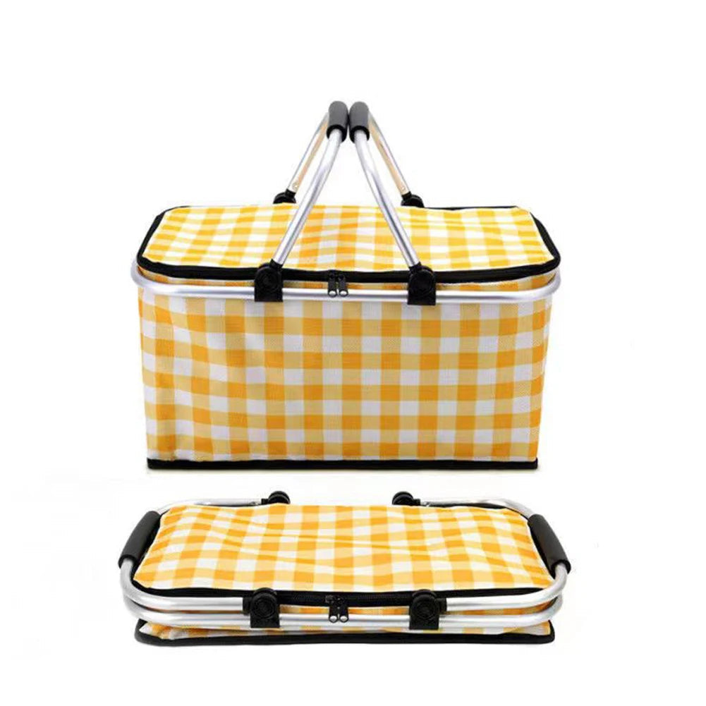 Panier de vélo isotherme et pliable – 30L Grand Volume