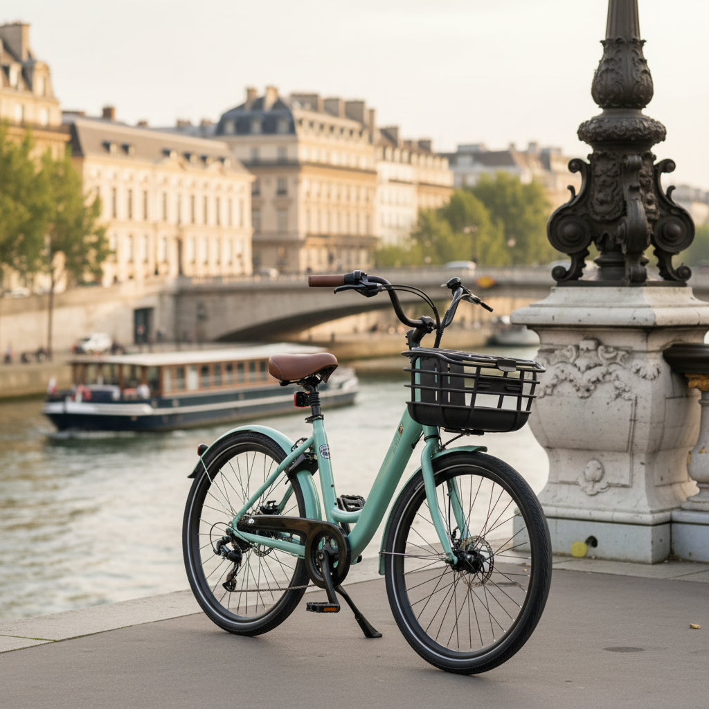 Panier Avant Rigide Imperméable pour Vélo Électrique et Classique