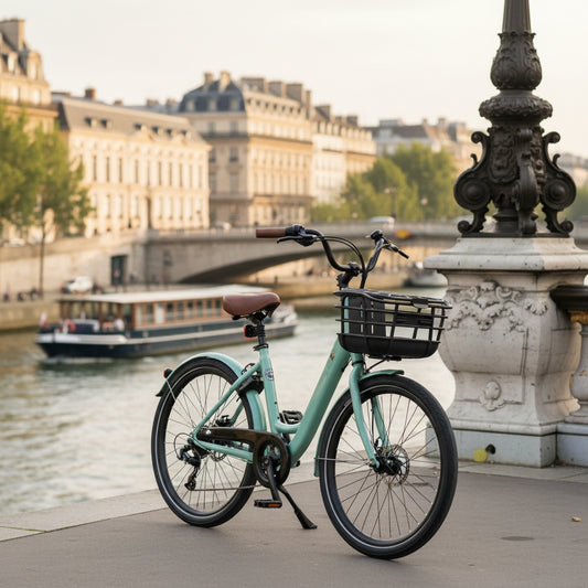 Panier Avant Rigide Imperméable pour Vélo Électrique et Classique