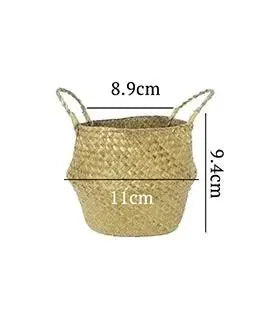 Panier cache pot  en fibre végétale